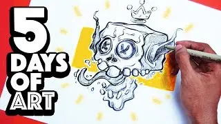 How to Draw from your IMAGINATION? | 5 Days of Art