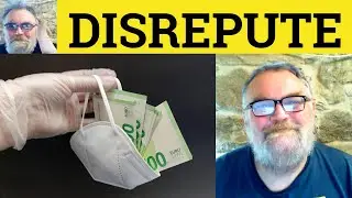 😎 Disrepute Meaning - Disrepute Definition - Disrepute Defined - Disrepute  vs Ill-Repute