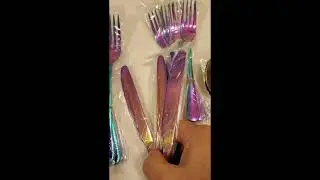Rainbow Flatware Cutlery Silverware Set Review, Quality Flatware At A Low Price