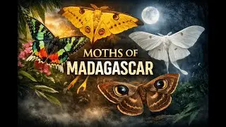 Series Madagascar Part 08 : Madagascar&rsquo;s Magical Moths | Sunset Moth, Comet Moth & Night Ghosts