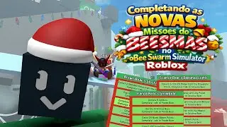 Completando as NOVAS Missões do BEESMAS no Bee Swarm Simulator Roblox