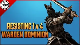 RESISTING 1 v 4! - Warden Dominion Gameplay [For Honor]
