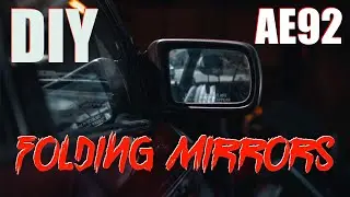 DIY Camry Folding Mirrors On MY AE92 Corolla!