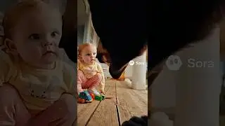 Tiny Hero Saves Toddler From Bear! 🐻❤️ #PuppyPower #CuteRescue