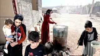 Тайиба находится под давлением жизненных проблем. Изоляция битумом.