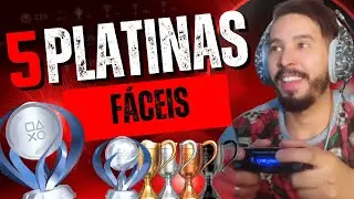 5 platinas f&aacute;ceis da Playstation