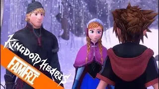 Kingdom Hearts III: All Frozen Cut-scenes Part 2 of 3 (HD)