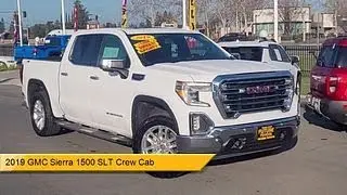 2019 GMC Sierra 1500 SLT Crew Cab Yuba City  Oroville  Roseville  Sacramento  Chico