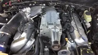 1001 Ford Mustang cobra terminator engine and trans kit startup and run video