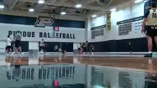 Purdue Boilermaker hold first practice of 2018-19 basketball season - video courtesy: WTTV