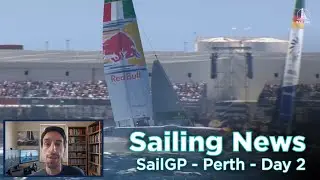 Sailing News - Oracle Perth Sail Grand Prix presented by KPMG - Day 2 - #sailgp #emiratesgbr