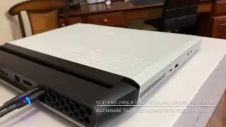 New Alienware Area 51M Super fast Desktop Class Laptop Turbo Boost on Fire 5.0 Ghz