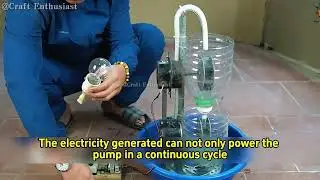 Harnessing the Power of Water Flow to Create an Infinite Energy Generator! 🌊⚡