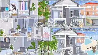 Family house aesthetic 🌿✨ || Sakura school simulator