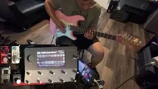 Andy Timmons Halo Delay, RC Boost, BB Preamp amd JHS AT!!