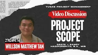 Tugas Forum Project Management Willson Matthew Tan 2702419174