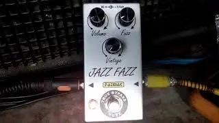 Efek Gitar Fatmac Jazz Fazz (Fuzz)