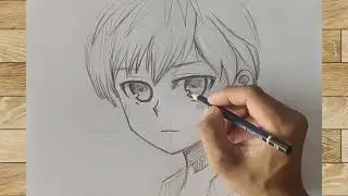 HOW TO DRAW ANIME BOY || easy to draw #eamincb