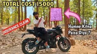 Insurance Claim Lene Ke Baad Hume Kitna Paisa Dena Para? #vlogs #pulsar #insurance