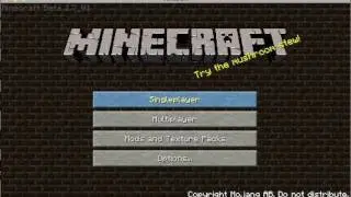 Minecraft: Beta 1.7_01 is out!!!