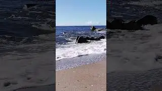 Calming Waves at the Beach                            #tranquilwaves #beachwaves #BeachEscape