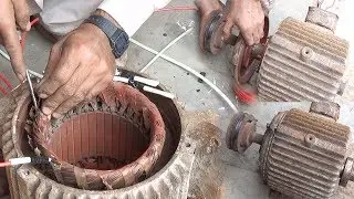 How to Repair The 5 HP 3 Phase Motor