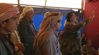وصول الشيخ يحي النمس إلى مطرح أبناء المحويت في حزم الجوف