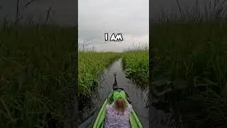 The Backwater Jungle!🛶 #fishing #shorts