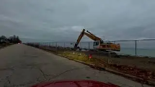 Drive Thru Of Neighborhood around Haunted Kemper Center In Kenosha, WI ASMR Late Evening Drive Dusk