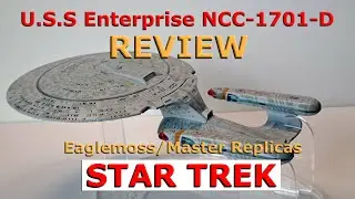 USS Enterprise D - The ultimate Review (Eaglemoss XL Collection) #startrekenterprise