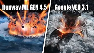 VEO3.1 and  Runway ML GEN 4.5