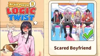 Brain Puzzle 2 Logic Twist Scared Boyfriend #games #brainpuzzle #boyfriend 
