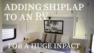 Jayco Jayflight 264bh RV Remodel Shiplap