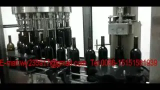 Red wine filling capping machine
