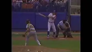 PIT@NYM: Rusty Staub&rsquo;s final career hit is a single in the eighth inning (1985)