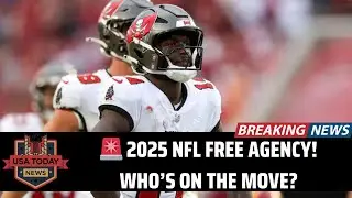 NFL Free Agency 2025: Top Free Agents from EVERY Team! । USA TODAY NEWS