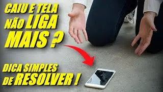 CELULAR CAIU NO CH&Atilde;O E N&Atilde;O LIGA MAIS! Como Resolver