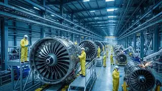 Inside the Jet Engine Factory &ndash; How $35 Million Turbofan Engines Are Made (Full Process)