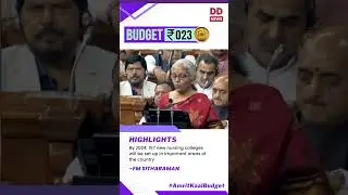 #Budget2023 Highlights: 157 new nursing colleges coming soon! | #AmritKaalBudget