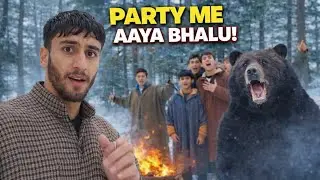 Village Snowfall Vlog | Simple Party & Winter Life | Peaceful Scenery