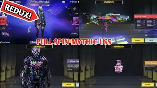 REDUX LUCKY DRAW MYTHIC USS FULL SPIN |CODM