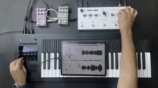 Ambient Jam with Soma Cosmos, Chasebliss pedals, Expressive e Osmose, SpaceCraft app, Day 3 Take 1