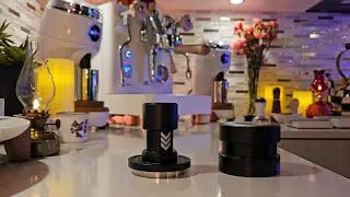 IKAPE V6 MINI Impact Tamper and Magnetic Levitation Distributor Coffee Tools Unboxing and Workflow