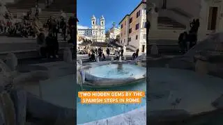 Two hidden gems near the Spanish steps in Rome