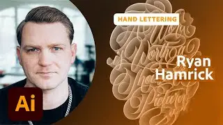 Hand Lettering T-Shirt Designs with Ryan Hamrick - 2 of 2 | Adobe Creative Cloud
