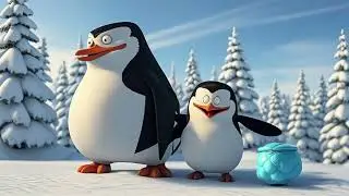 🐧 Penguin Winter Games | Fun Kids Song & Snowy Adventure ❄️🎶
