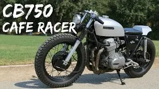 Honda CB750 Cafe Racer Transformation (Budget Build) | Lnspltblvd