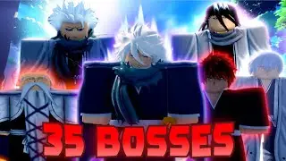 I Farmed 35 BOSSES In The Soul Society Map! (Project Mugetsu)