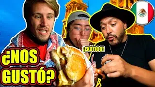 EXTRANJEROS prueban COMIDA CALLEJERA en MÉXICO (EXÓTICA)@La Ruta de la Garnacha @kenroVlogs