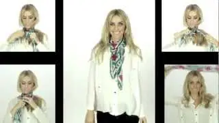 Dicas de Amarrações Scarf Me: Pescoço